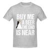1 Piece Near Funny Graphic 100 Cotton Tshirt Bachelor Party Tops Tees For Unisex