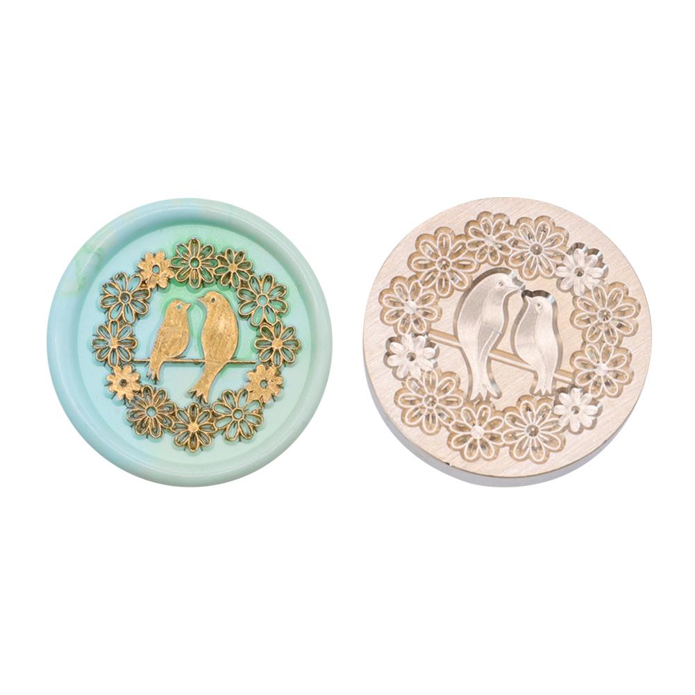 Огненная краска Печать ретро восковая печать тисненая головка штампа почтовая печать DIY свадебный конверт украшение для скрапбукинга восковая печать медная головка