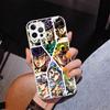 Все чехлы для телефона JoJo's Bizarre Adventure для iPhone 17 Air 16 Pro Max 16E 15 + 14 Plus 11 12 13 Mini 7 8 SE Подарочная печатная крышка Fund