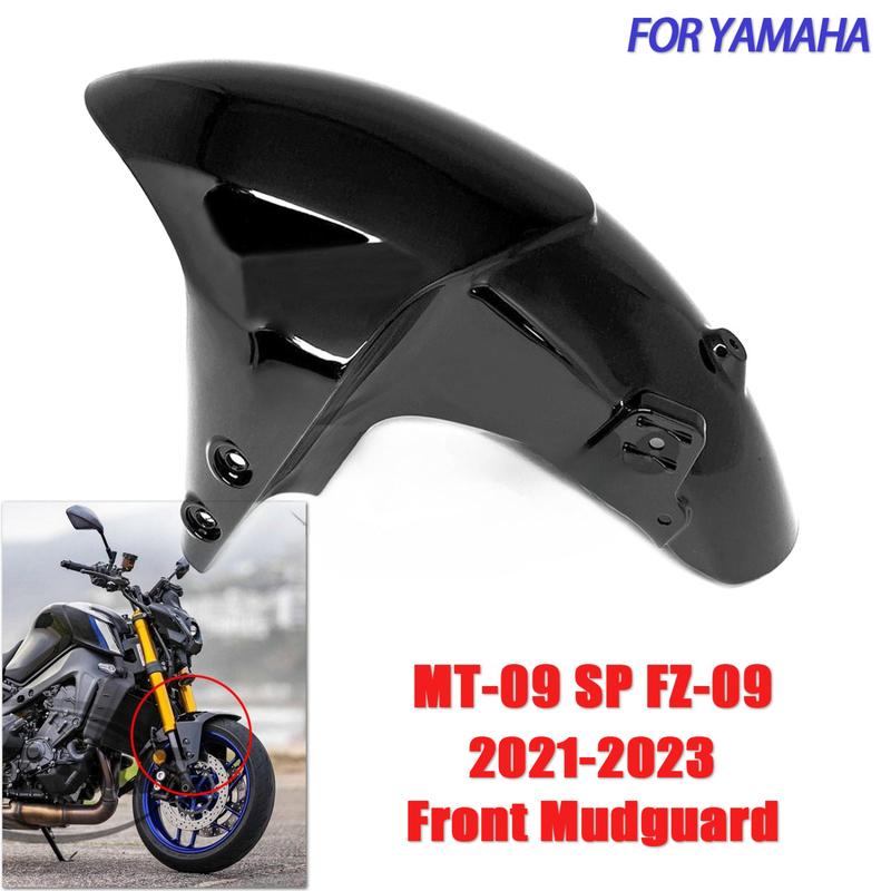 Мотоциклетный брызговик Передний хаггер для YAMAHA MT09 FZ09 21-23 Крыло Грязезащита Защита от грязи Защитная крышка от грязи Удаление грязи