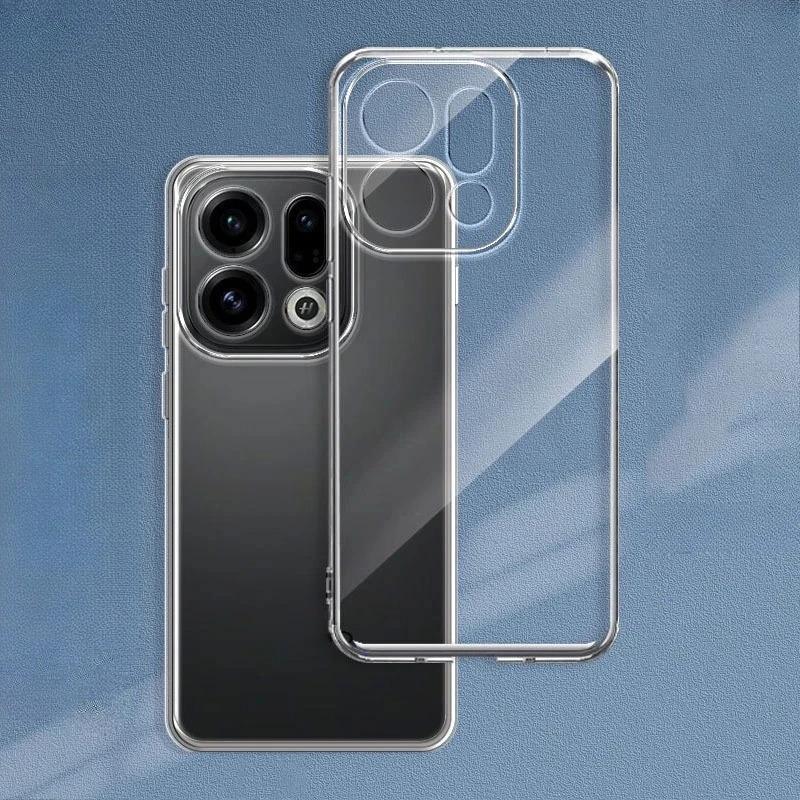 Для OPPO Find X9 FindX9 X 9 FindX9Pro X9Pro Pro Чехол Прозрачные ТПУ Чехлы для Телефона Прозрачный Жидкий Силикон Мягкая Крышка Автомобильный Чехол Coques