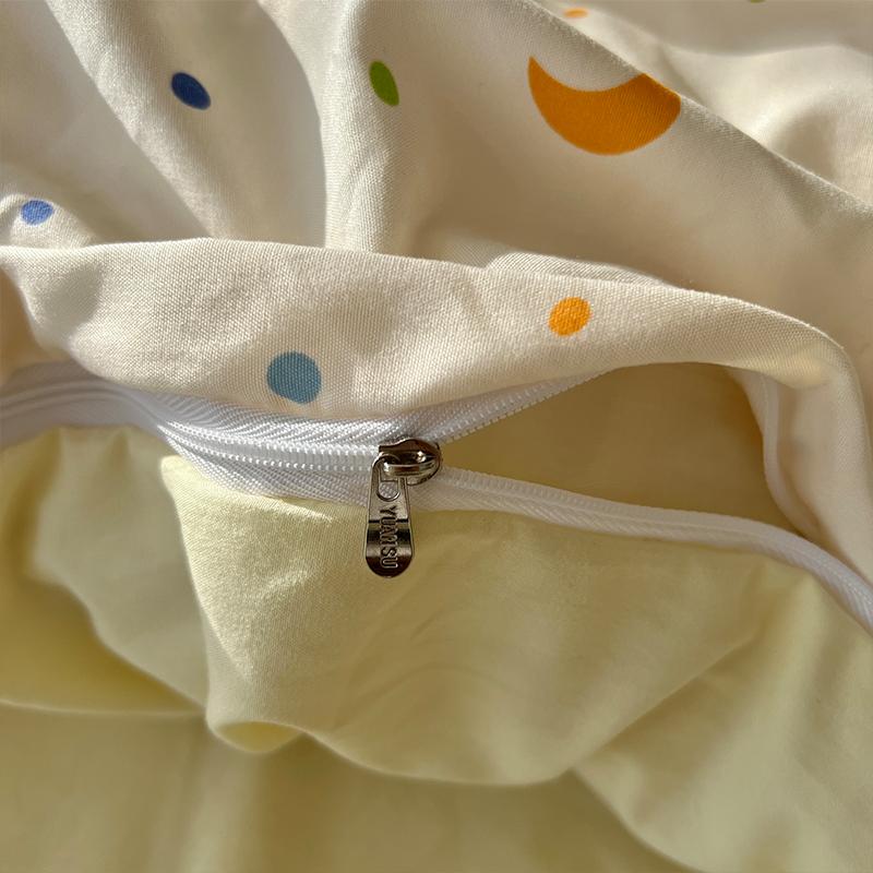 Class A Skin Friendly Soft Breathable Duvet Cover Set With Bed Sheet And Pillowcases Durable Comfortable Bedding