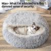 1 шт. гнездо для кошки зимнее теплое холодное гнездо маленькая собака собачья раковина зимняя полузакрытая осенний коврик теплая кровать для кошки