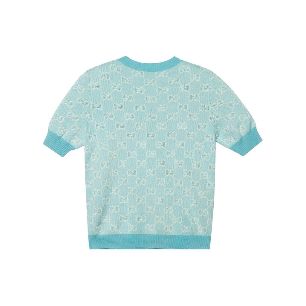 Gucci Свитер женский светло-голубой 629456-XKBHQ-4692