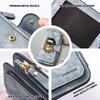 Stylish Skull Pattern Long Wallet Fashionable Portable Multi Slot Forever Purse