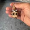 New Robot Pendant Gold Color Robot Keychain Aesthetic Choker Pendant  Home