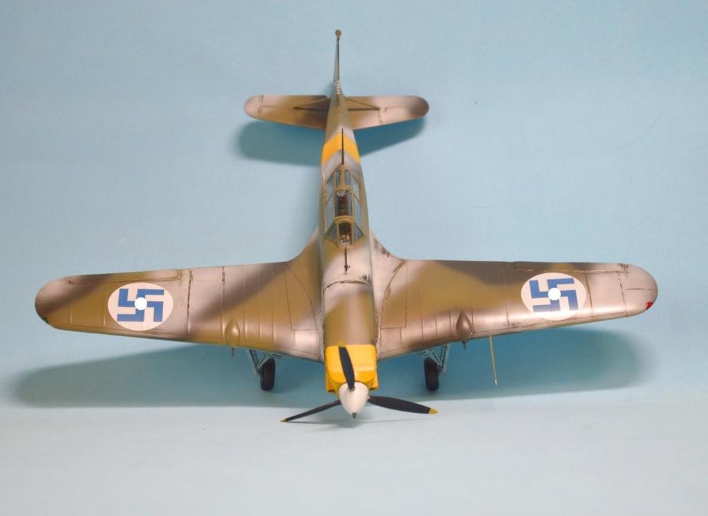 Drawnings 1/48 Morane-Saulnier MS.406C.1 Finnish Ace Pilot Plastic Model DWS48057 (Airplane)