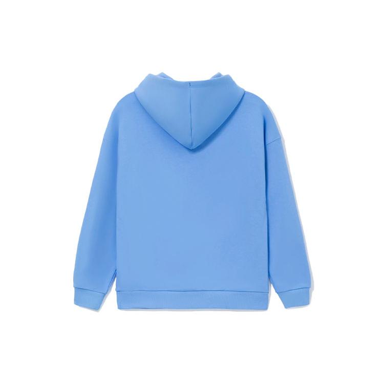 Толстовки Li Ning Унисекс Синие С капюшоном Умеренный Обычный AWDRF51-2