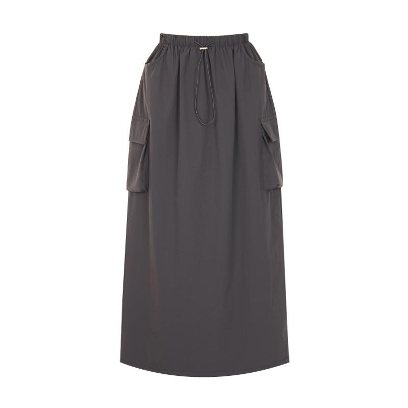 Sally Out-Pocket Elastic Cargo Skirt_I6B-Csk019