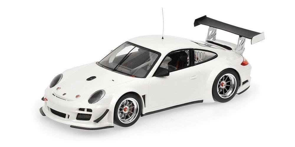 PMA Porsche 911 GT3R Street 2010 Белый 1/18 (Готовая модель)