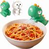 USB Rechargeable Green Dinosaur Fans Coffee Chiller Kitten Handheld Fan  for Office Home