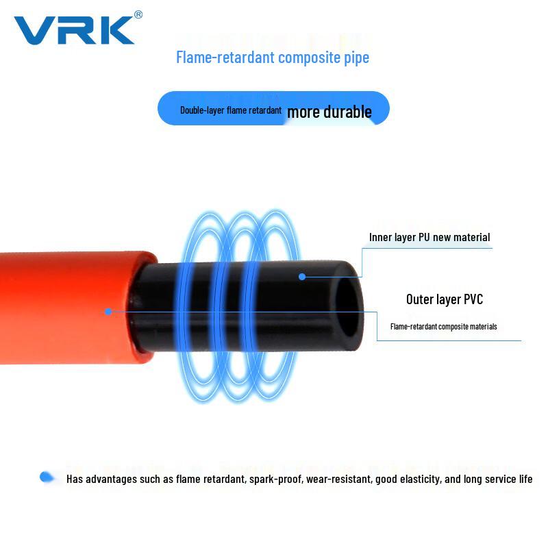 VRK PU Double-Layer Flame Retardant Air Hose