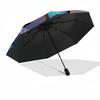 1pc Butterfly Print Auto-Fold Umbrella with One-Touch Open/Close - 8 Reinforced Ribs for Windproof Stability,  yy251118240