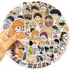 1050 шт. Волейбол Хайкю!! Стикеры Граффити Аниме Для Телефона Бутылки Скрапбукинга Дорожной Сумки DIY Эстетичные Наклейки Креативные Подарки