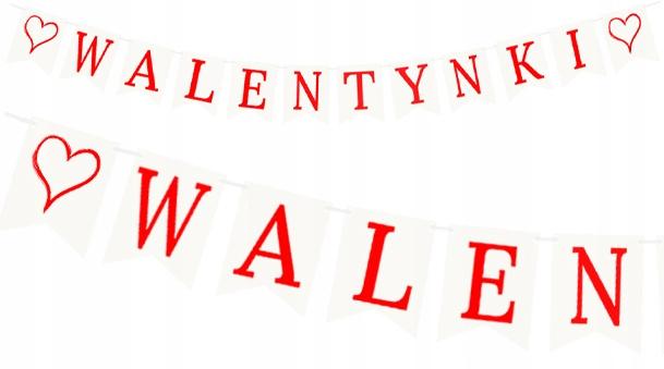 Zestaw Walentynki  Balony  Kurtyna  Baner