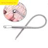 1Pc Flexible Spring Foldable Multi Purpose Threading Tool Air Hole Elastic Lace Ribbon Threading Waist Rope Artifact