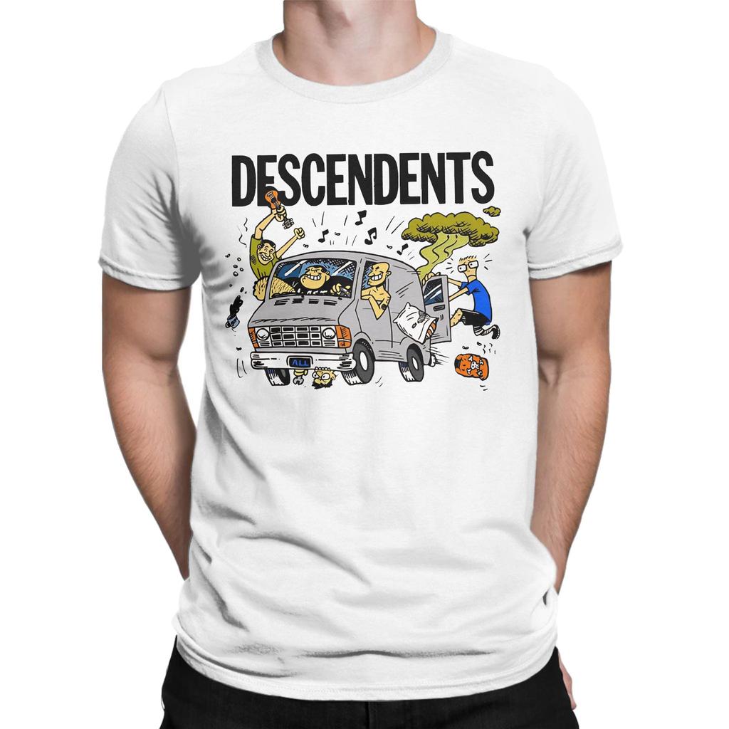 Band VL13 Funny Graphic 100% Cotton T-Shirt dDescendents Tops Tees For Men
