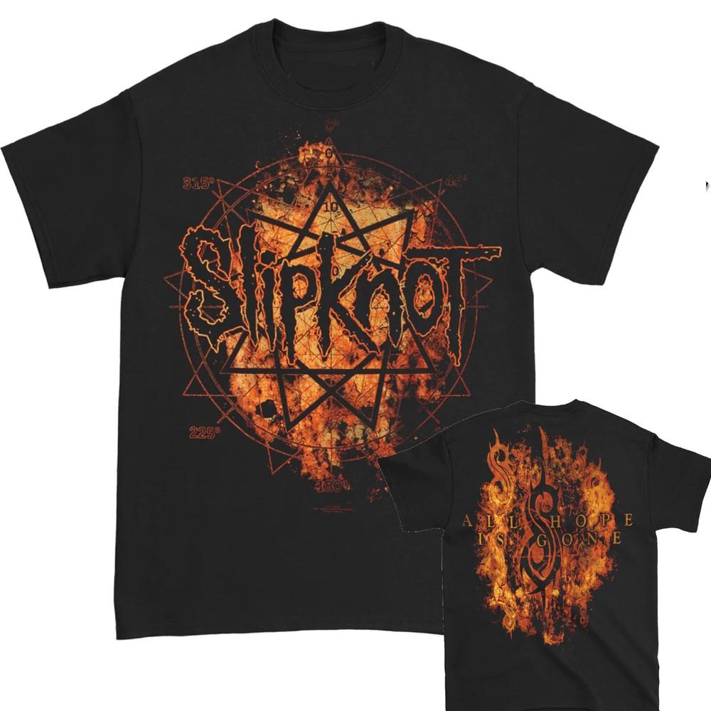 Slipknot Band Concert Tshirt New Slip Knot Radio Fire 20th Anniversary