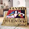 Nico Robin Print Blanket Warm Comfortable Flannel Blanket Suitable for Bedrooms,Sofas, Beds,Chairs,Travel -QIAO72