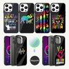 Чехол для телефона с пазлом в поддержку аутизма для iPhone 16,15,14,13,12,11,Plus,Pro,Max Mini Magsafe Магнитная беспроводная зарядка
