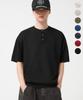 TRILLION Washable Linen Crop Henley Neck Short Sleeve Knit_7Color (F Type)