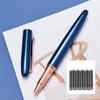 Business Fine Nib Metal Fountain Pen Smooth Writing Calligraphy Gift Ink Pens Drawing Handwriting Signature Pen Back To School