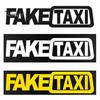 Забавная наклейка на машину FAKE TAXI Дрифт Фейк Такси Знак Гонки Автомобиль Декаль Украшение