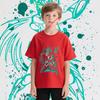 Saint Seiya Dragon Shiryu Anime Print Kids T Shirt 100 Cotton Boys Girls Unisex Cartoon Tee Soft Comfortable Short Sleeve Top
