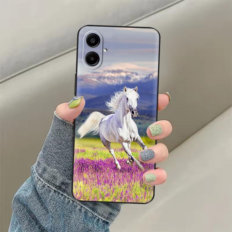 Чехол для Samsung Galaxy A07 4G Чехол для Samsung A07 Милый Цветочный Принт Мягкие Силиконовые Чехлы Для Samsung A07 A 07 Чехол Fundas