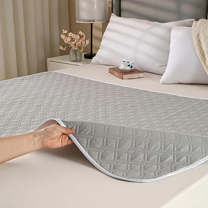 Leak-Proof Washable Incontinence Pad - Counter-slip Non-Woven Fabric Bed Mat for Seniors, Pets, Menstruation & Home Use