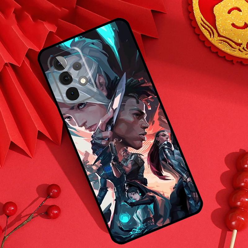 Игровой чехол Valorant для Samsung Galaxy M15 M55 M31 M13 M11 M12 M14 M06 M16 M36 M56 M53 M32 M52 M35 M34 M54