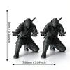 3D-печатный держатель для ручек Аниме-игрушки Настольный аксессуар Черные фигурки Стойка для ручек Держатель для хранения Настольные канцелярские принадлежности Органайзер для ручек Держатель
