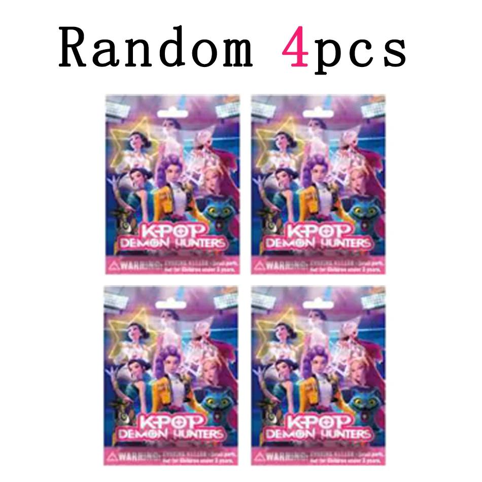 Cartoon Gaming Kpop Demon Hunters  Anime Figure Model Toy  Peripherals Desk Decoration Collection Figures Model Toy For Kid Gift