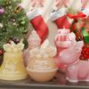 DIY Рождественский колокольчик олень чулок силиконовая форма смола литье декор подвеска форма