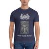 Vintage Grand Morbid Funeral Woodcut Tshirt For Unisex Round Neck Pure Cotton T Shirt Bloodbath Death Metal Band Short Sleeve Tees