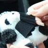 Ремешок для рычага переключения передач автомобиля, декоративные украшения, украшение на руль, указатель поворота, держатель для дворника, декоративная кукла-панда