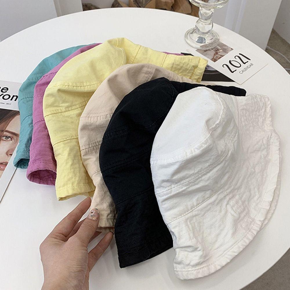 Sun Protection Fisherman Hat Breathable Sunhat Fashion Beach Cap for Spring Summer