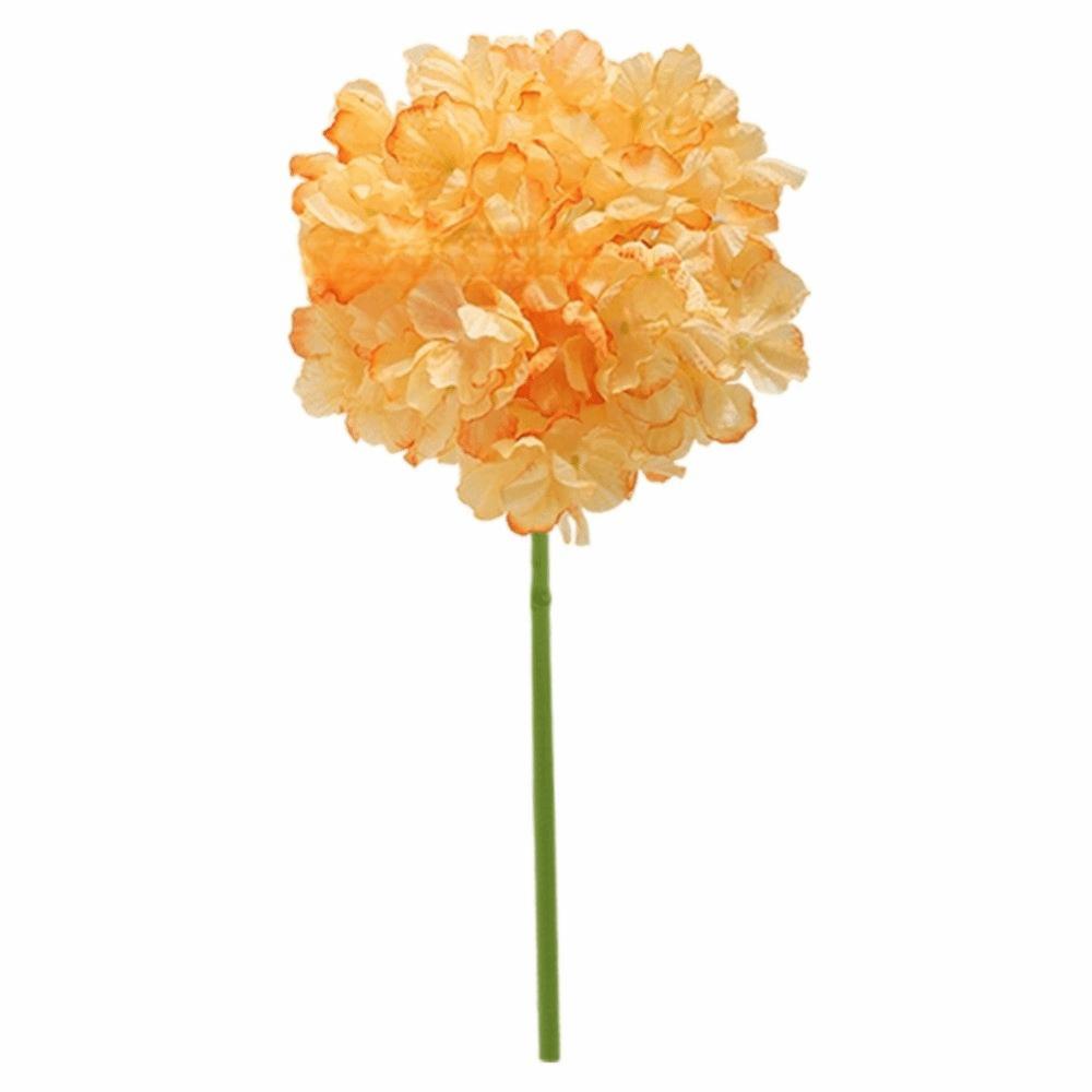 Realistic Look Hydrangea Artificial Flowers Bouquet Reusable Silk Flower Living Room Decoration