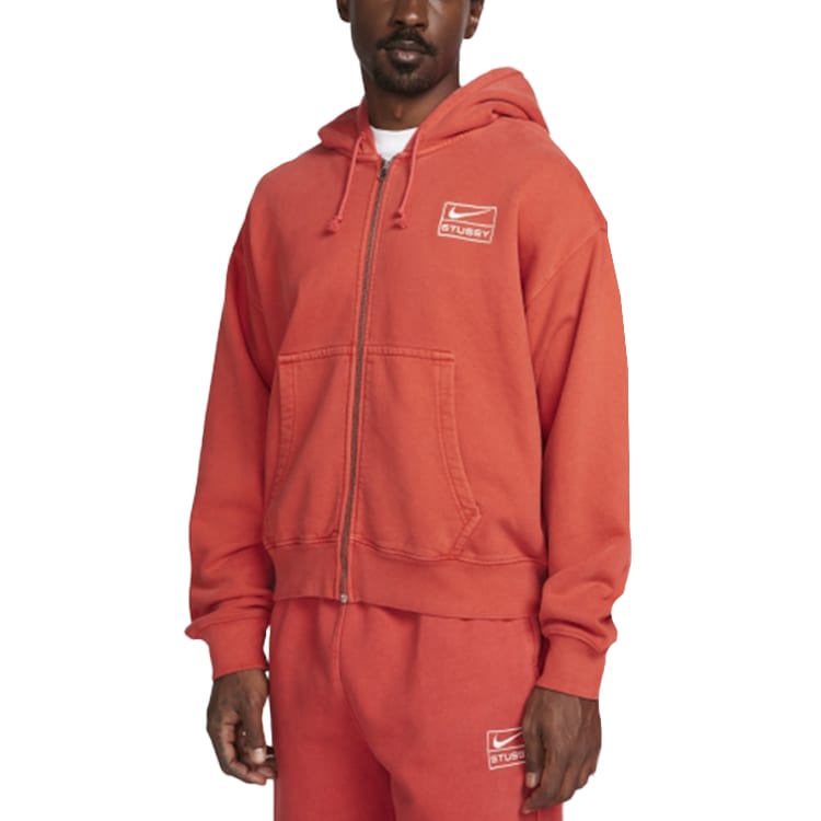 Nike Худи на молнии из пигментированного флиса X Nike Азиатский размер FJ9162-642