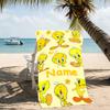 Customizable personalized beach towels Tweety themed designs.Suitable for the beach, yoga, sports;ideal as beach accessories
