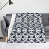 Killer Whale Orca Throw Blanket Ultra Soft Blanket Warm Thin Blanket for Home Bed Couch Blankets Bedspreads for Adults Children