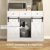 Kitchen Cabinet With Shelves Cabinets Drawers And Storage Surface Farmhouse Flair Adjustable Shelves Wood White