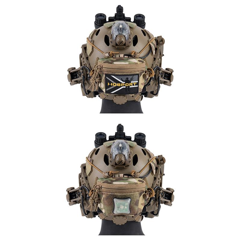Tactical Helmet Storage Pouch Portable Night Vision Battery Holder Counterweight Bag for Wargame Training