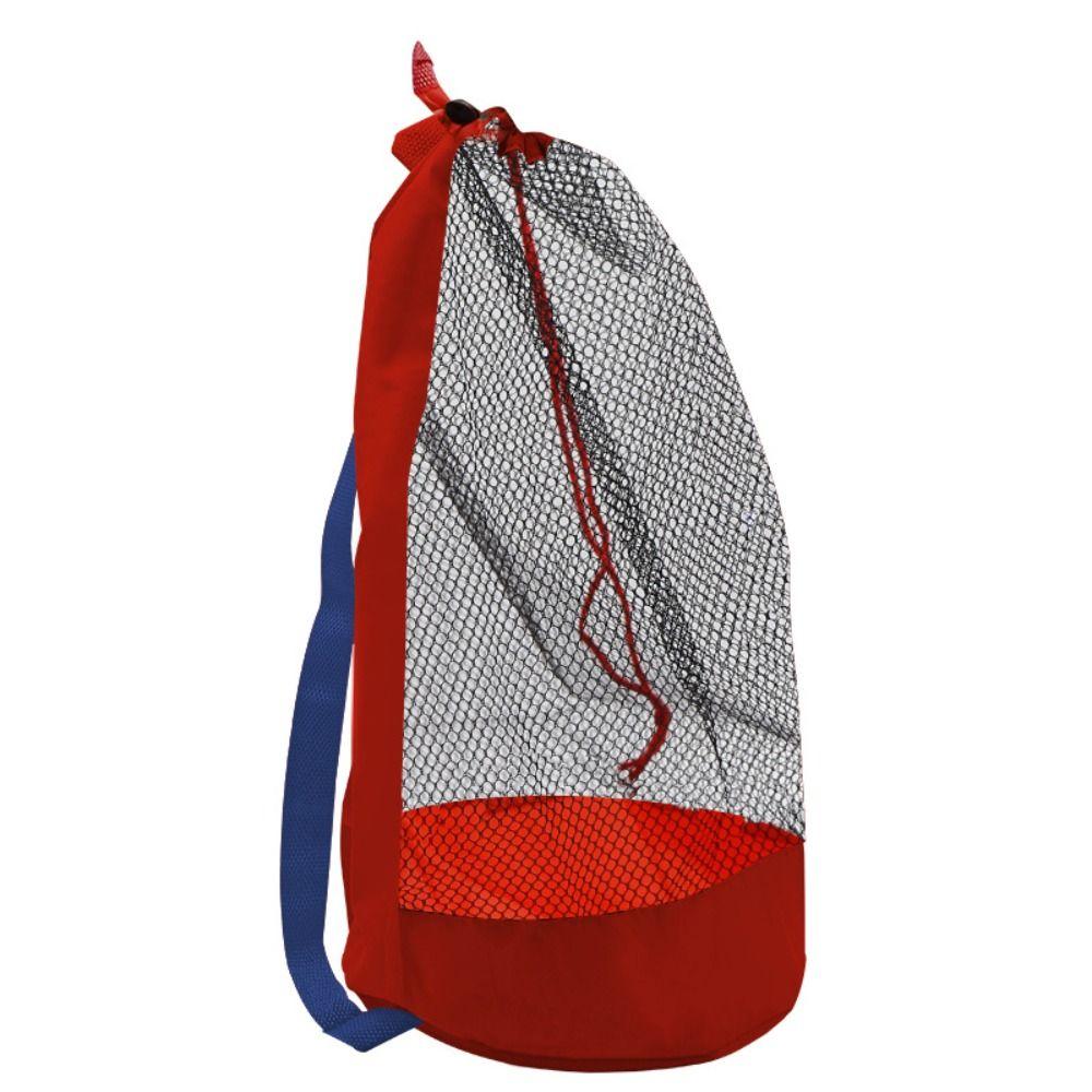 Foldable Beach Bag Lightweight Beach Toy Baskets Convenient Swimming Backpack Travel