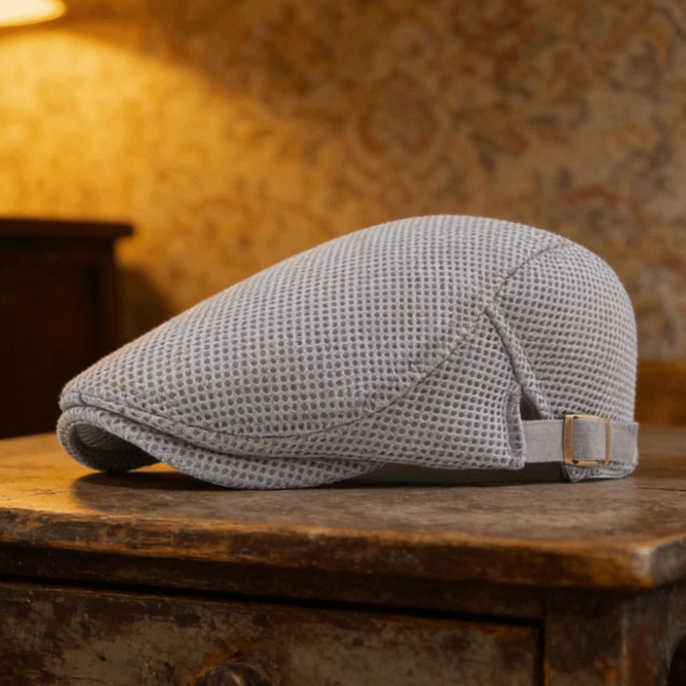 Washable Mesh Beret Cap Versatile Flat Cap Newsboy Cap Peaked Cap Daily Outfit