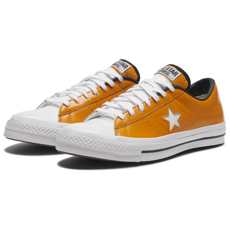 Converse One Star Hanbyeol Удобные Ретро Повседневные Нескользящие Низкие Кеды Унисекс Куркума