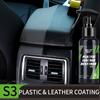 Car Plastic Restorer Interior Spare Parts Car Plastic Leather Renovator Coating Agent Hgkj S3 Auto Accsesories