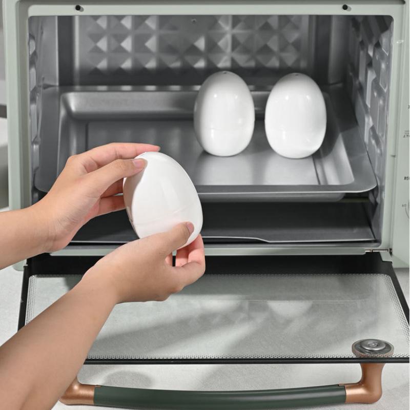 Microwave Egg Steamer Boiler Cooker 1/4 Eggs Capacity Easy Quick 5 Minutes Hard Or Soft Boiled Kitchen Cooking Tools