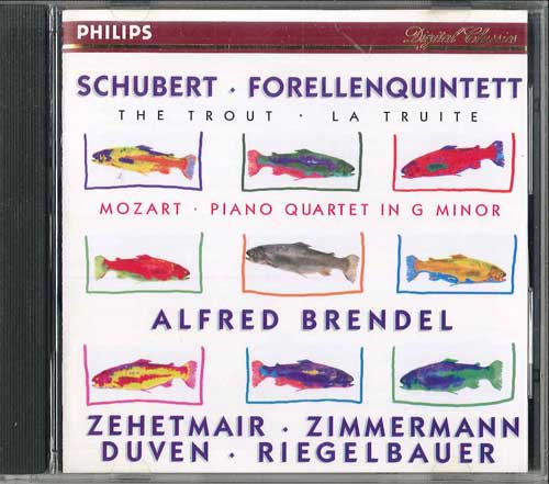 CD BRENDEL ALFRED Schubert Masu PHCP1464 PHILIPS 1995 Japan ObiClassical Used