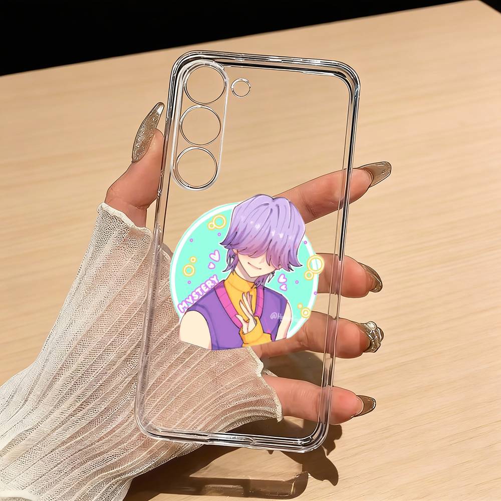 Чехол для телефона S-Saja B-Boys для Samsung S25,S24,S21,S22,S23,S30,Ultra,S20,Plus,Fe,Lite Прозрачный чехол